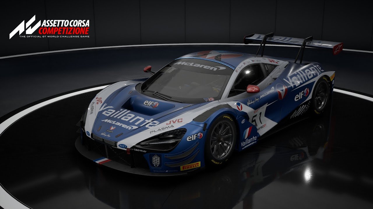 Asseto Corsa Competezione Mclaren SPA