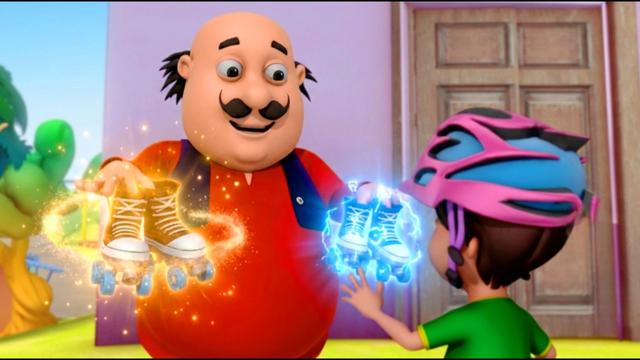 Motu लाया अपने भांजे के लिए Skates | Motu-Patlu