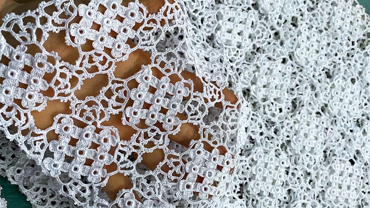 New Crochet Pattern 🧶Tutorial Special Crochet Stitch, Crochet Motif For All Lace Crochet Projects