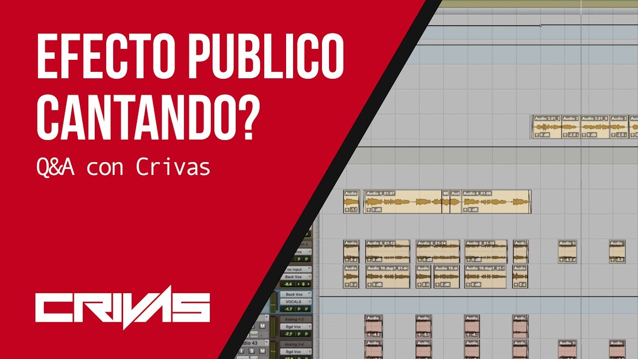Efecto de Publico Cantando? || CrivasOficial