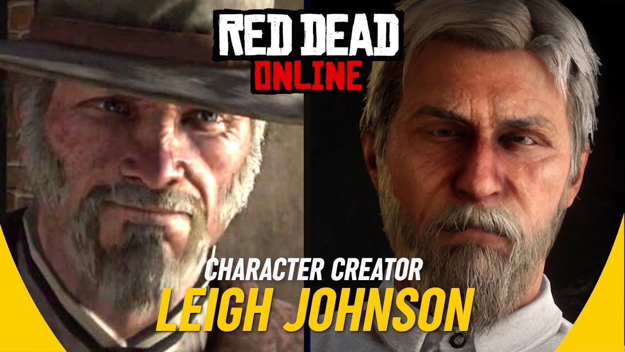 LEIGH JOHNSON: Character Creator (MARSHAL LEIGH JOHNSON) RDR1 RDR2