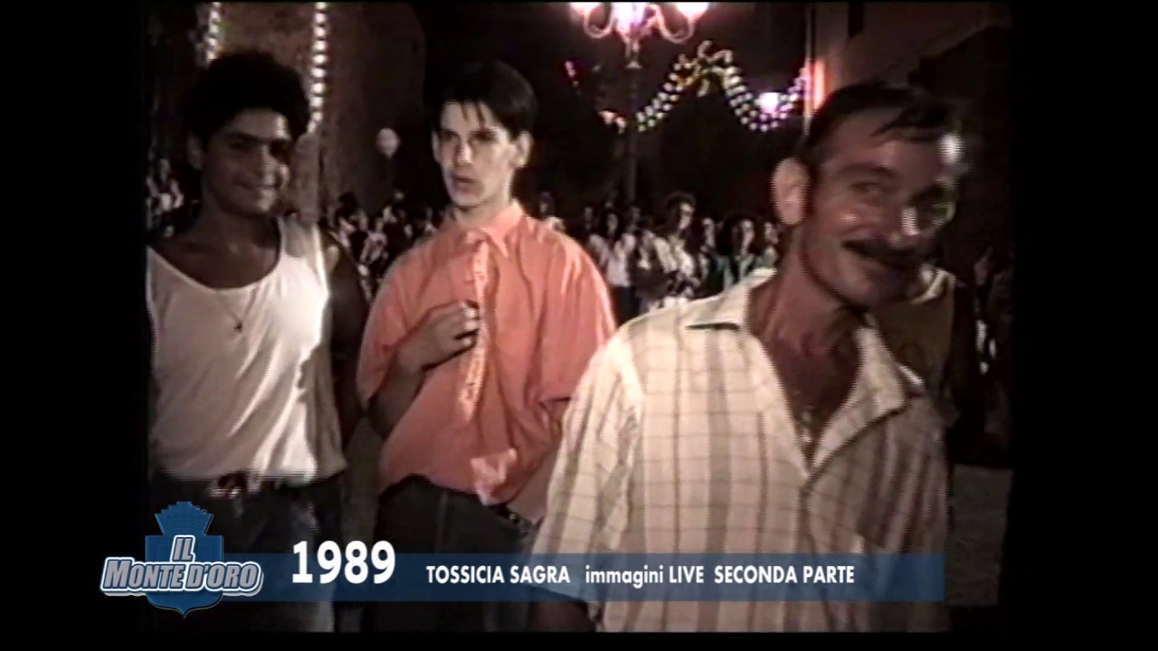 1989 Tossicia Sagra Immagini LIVE Seconda  Parte