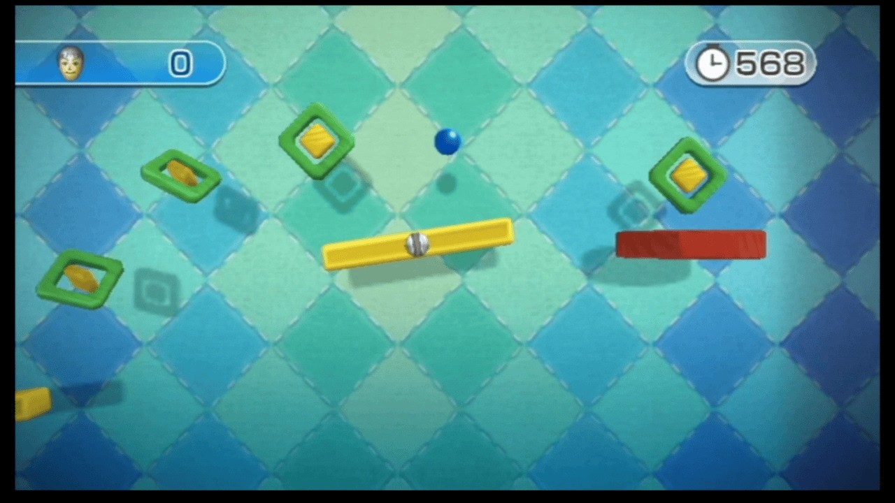 Wii Play: Motion - Teeter Targets - Platinum Medal Run (All 30 Stages)