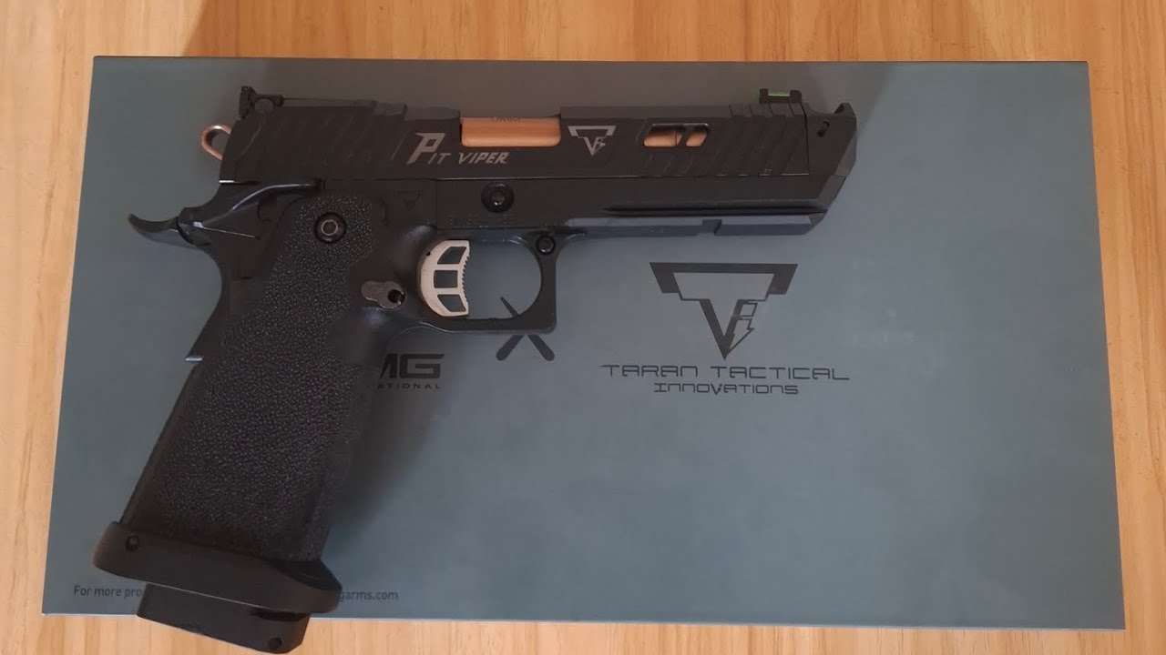 รีวิวไปเรื่อย BBGUN EMG x Taran tactical pit viper Jw4 🔥#airsoft#บีบีกัน#fakegun