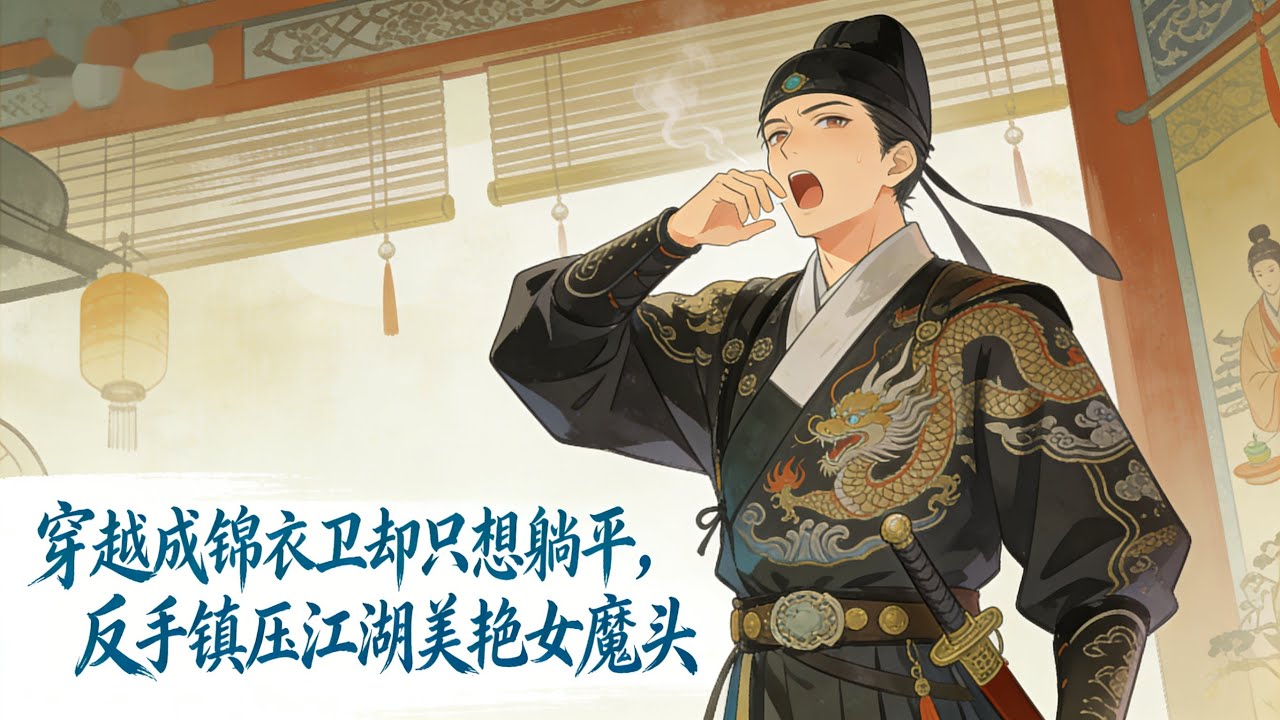 穿越成錦衣衛卻只想躺平，反手鎮壓江湖美豔女魔頭#小說推薦 #玄幻 #小说 #二次元小說 #漫画