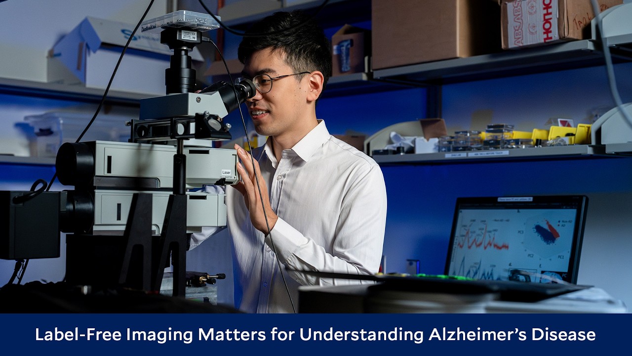 Making Alzheimer's Imaging Label-free