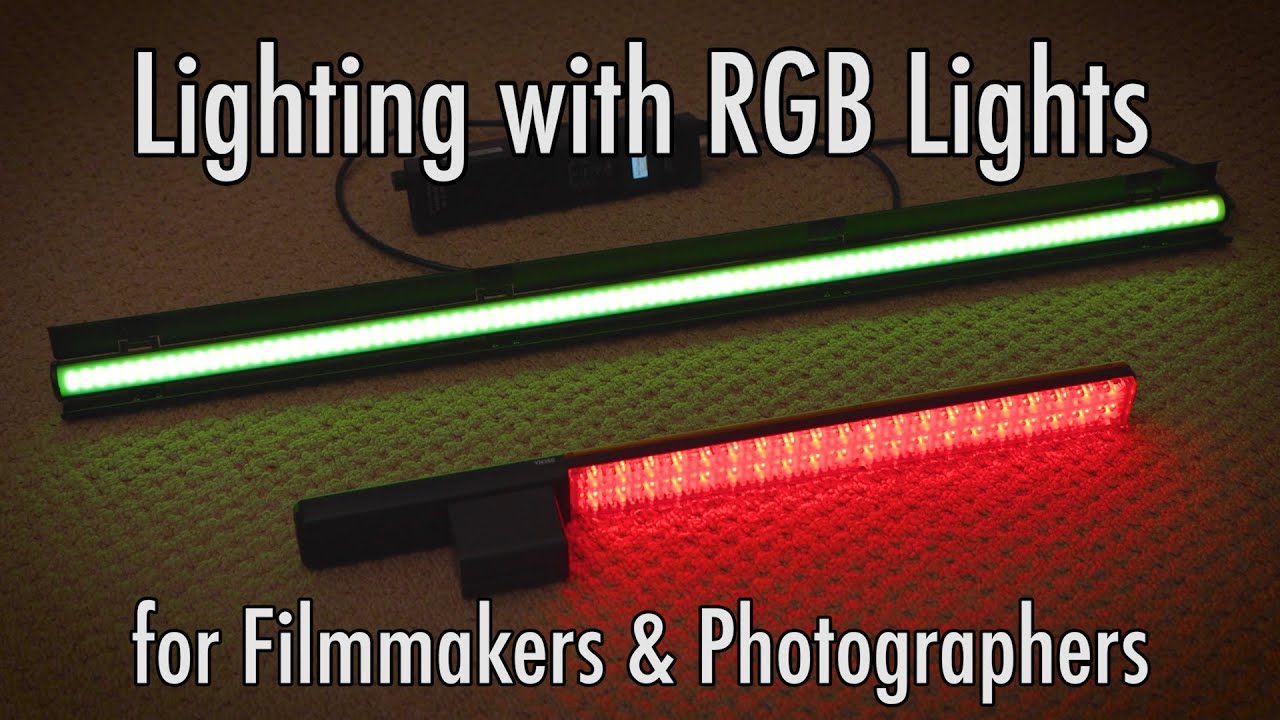 Lighting with RGB Lights for Filmmakers and Photographers