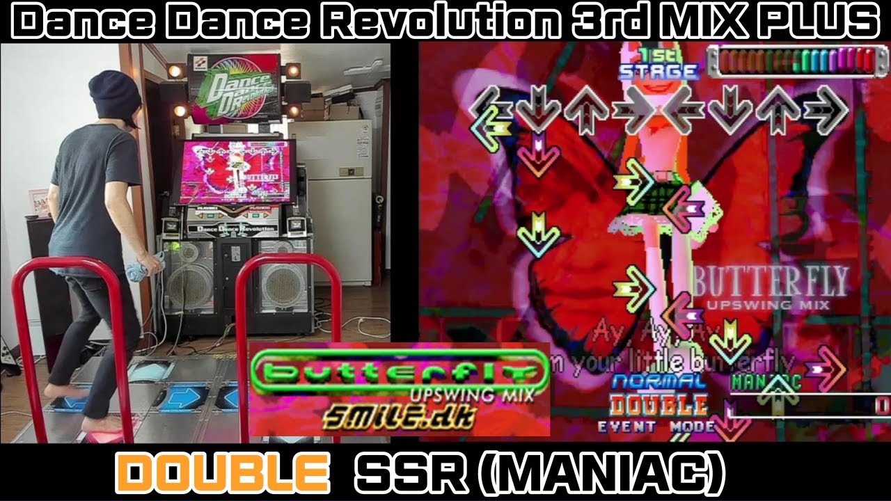 [DDR 3rdMIX] BUTTERFLY(UPSWING MIX)(EDP) / SSR DOUBLE /5 GREAT SS RANK