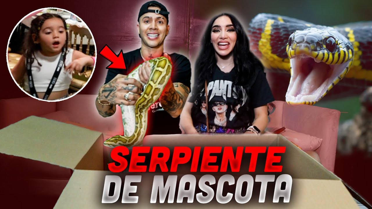 NOS DIERON UNA SERPIENTE REAL 🐍 Abriendo regalos de fans 🤯 Jukilop | Kimberly Loaiza
