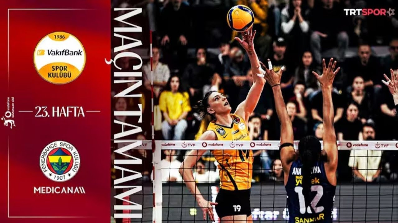 VakıfBank vs. Fenerbahçe Medicana | Extended Highlights |  Vodafone Sultanlar Ligi 2026-02-21