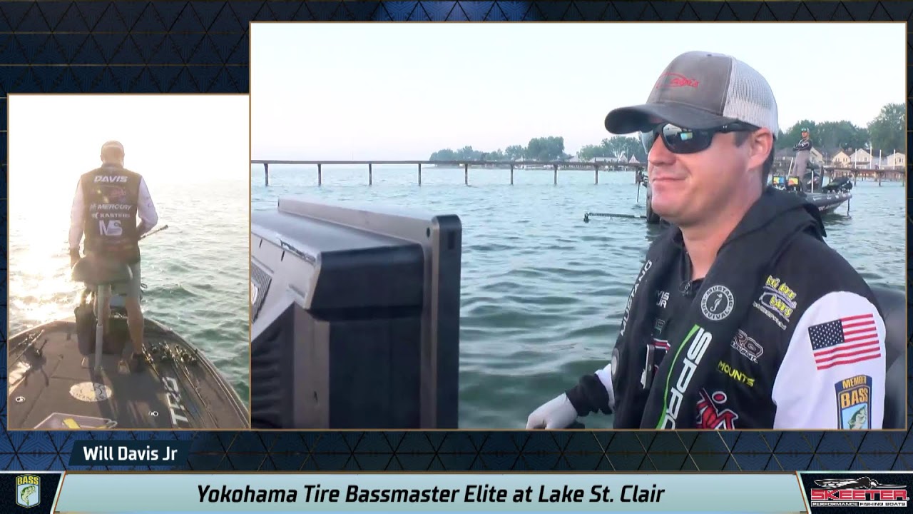 2025 Progressive Bassmaster Elite Series - Day 2 - Pre-Show at Lake St. Clair, MI