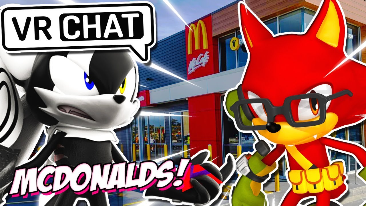 Infinite & Gadget Go to McDonalds!!! [VRCHAT] - WHAT HAPPENED AFTER SONIC FORCES???