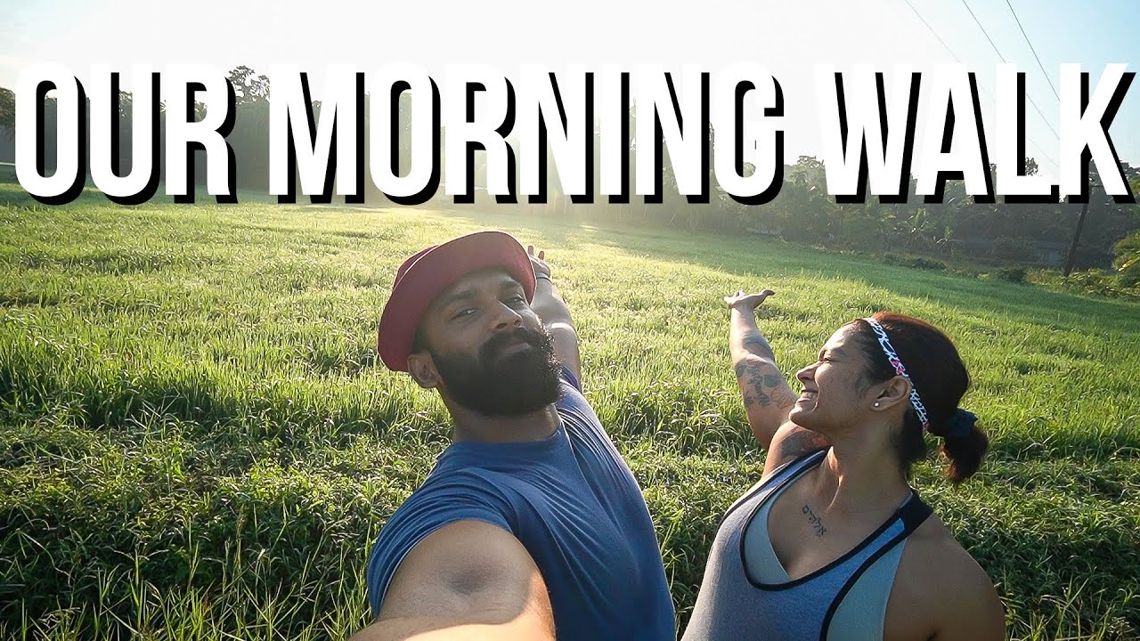 OUR MORNING WALK !!
