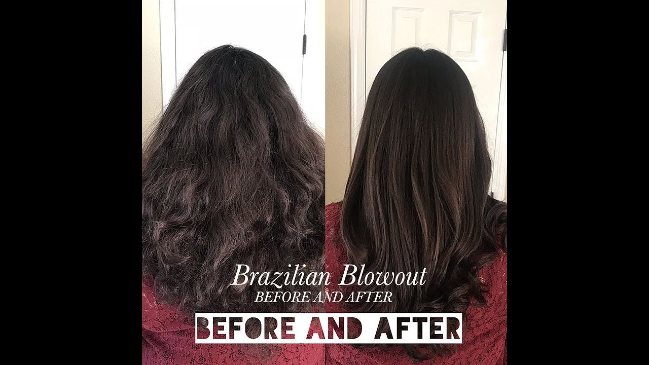 Brazilian Blowout Step By Step! Before and After!