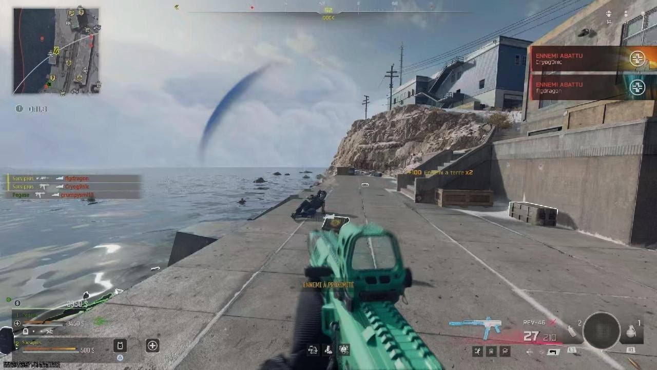 Top1 Warzone resu 2v4 win