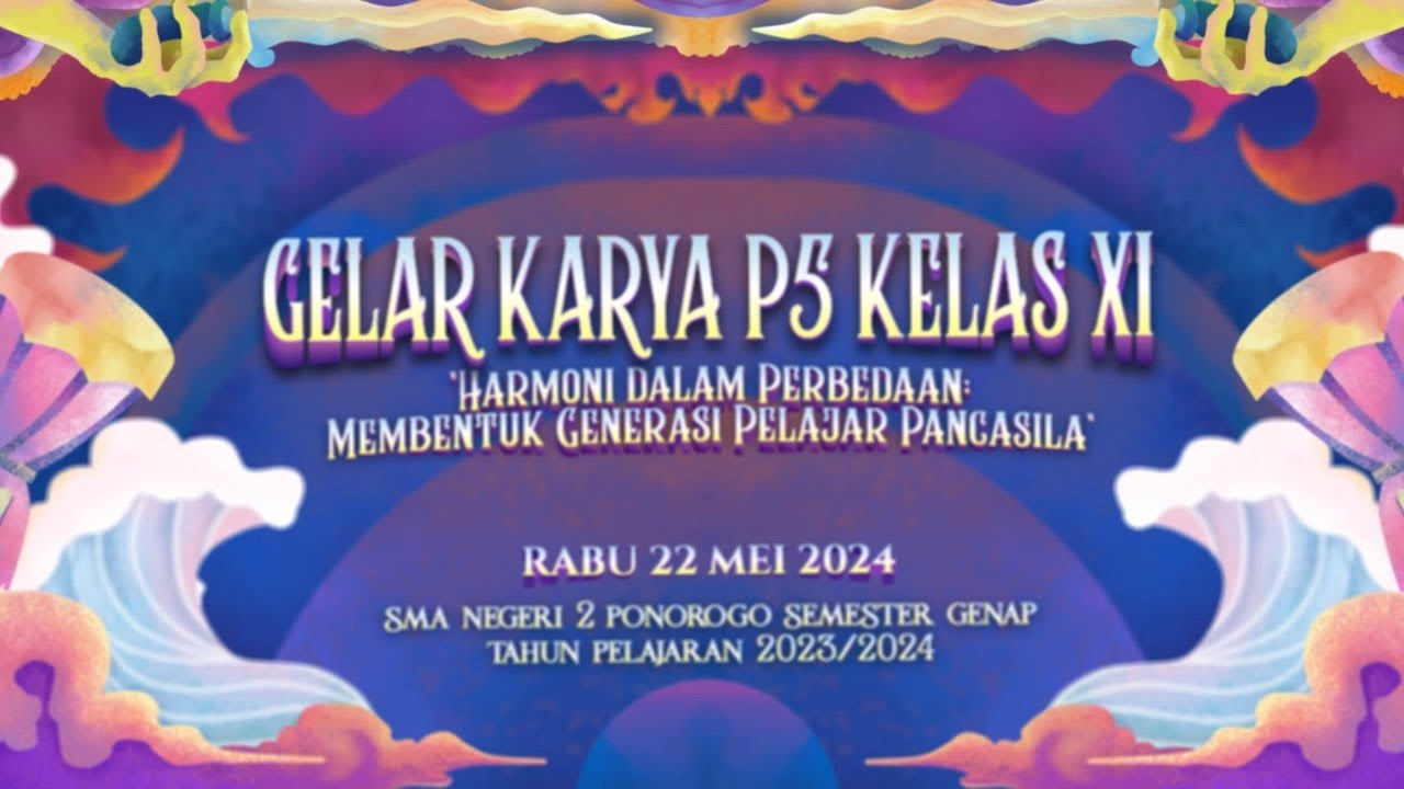 GELAR KARYA P5 KELAS XI | SMA NEGERI 2 PONOROGO