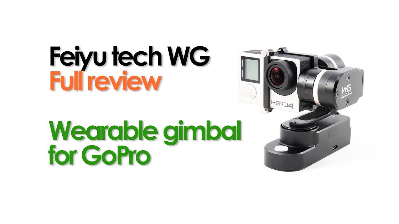 Feiyu tech WG (wearable gimbal) for GoPro FULL REVIEW