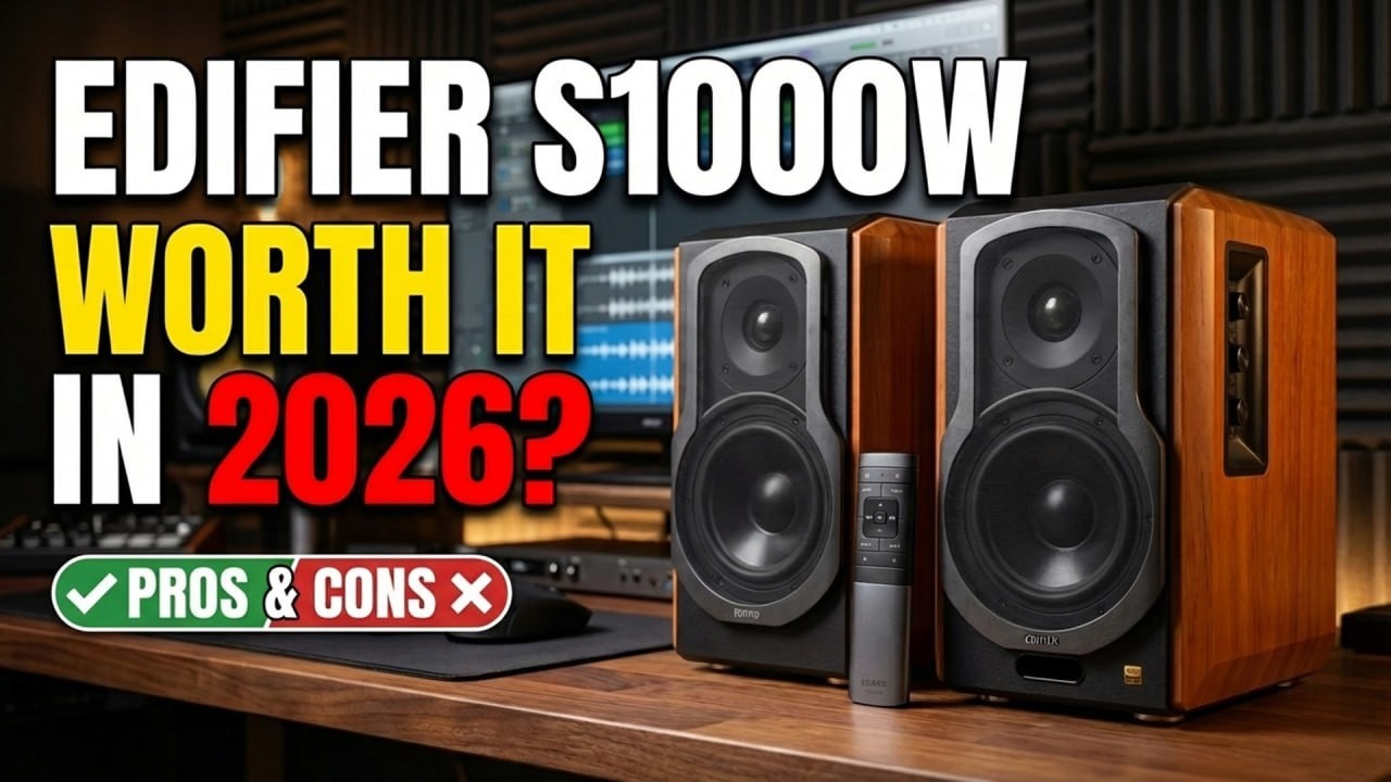 Are the Edifier S1000W Worth It in 2026? - The BEST Bookshelf Speakers Under $500?