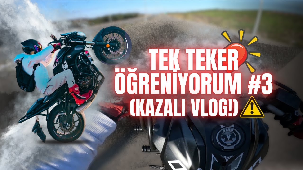 TEK TEKER ÖĞRENİYORUM! #3 | Vites Atma | MT07 