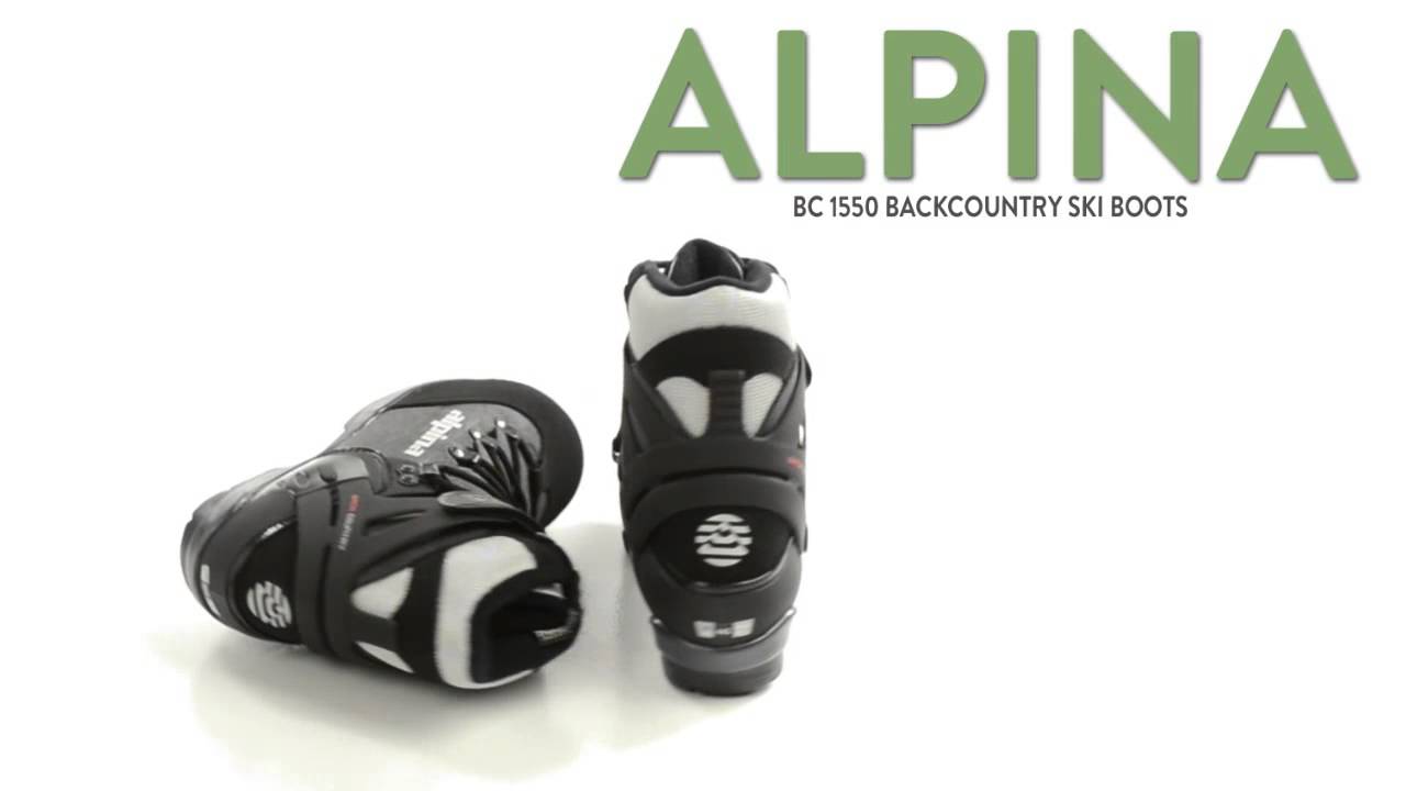 Alpina BC 1550 Backcountry Ski Boots - Insulated, BC NNN (For Men and Women)