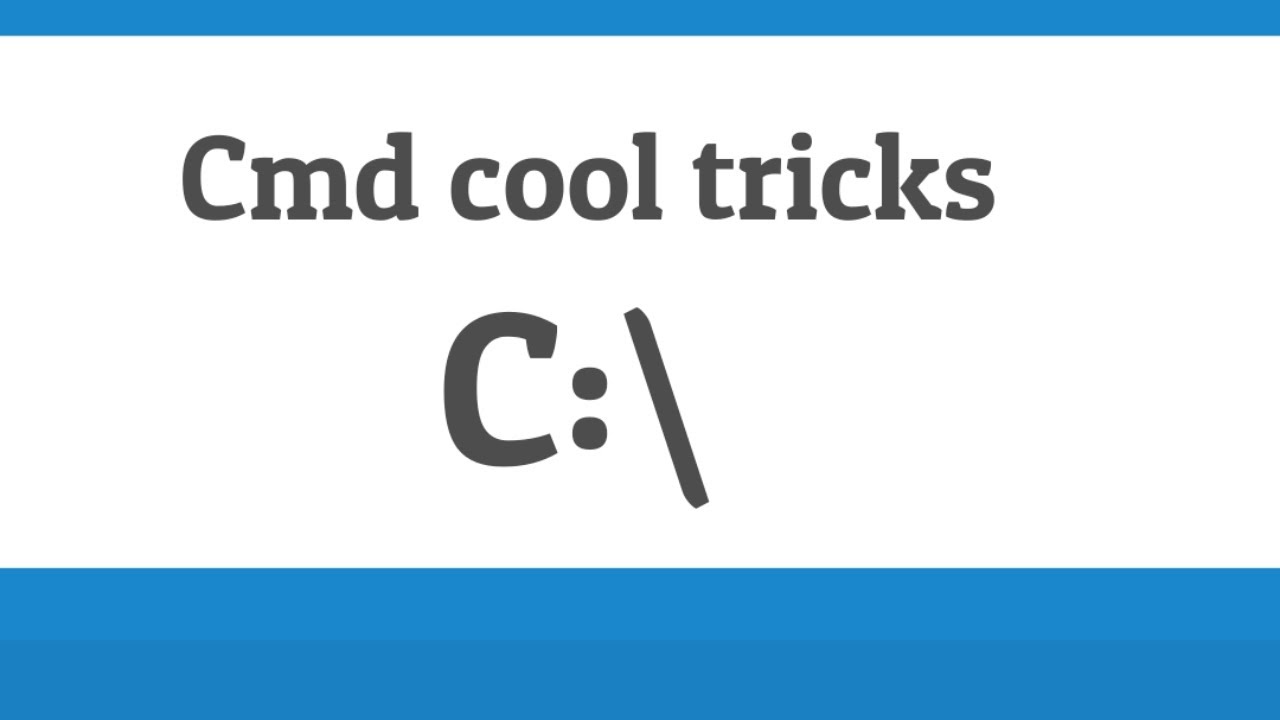 Cmd cool tricks, how to check system information or configuration by cmd?
