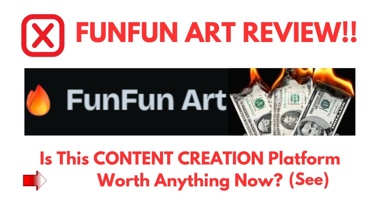 FunFun Art Review- Is This CONTENT CREATION Platform Worth Anything Now? See?(Do not Use Yet)
