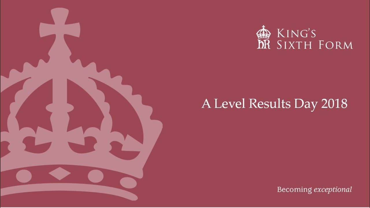 A Level Results Day - 2018