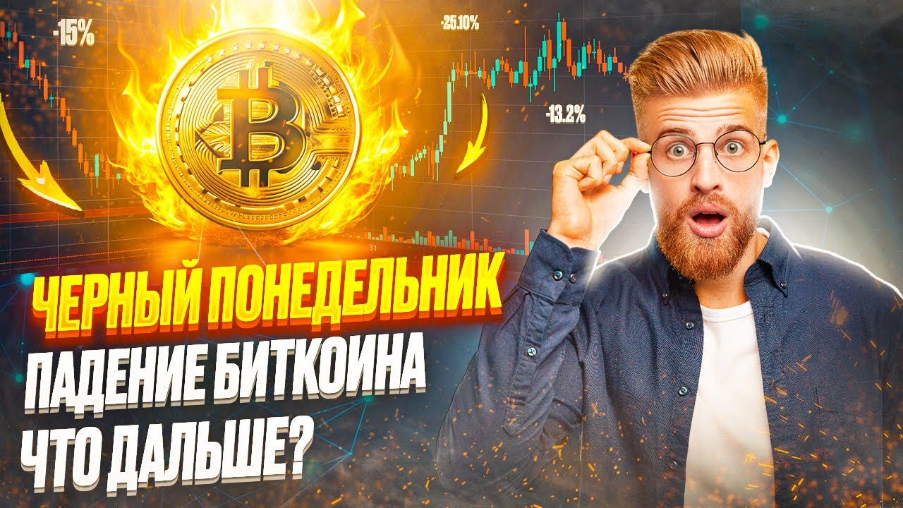 Черный понедельник | Падение Биткоина | Что дальше? | CoinEx Тренды