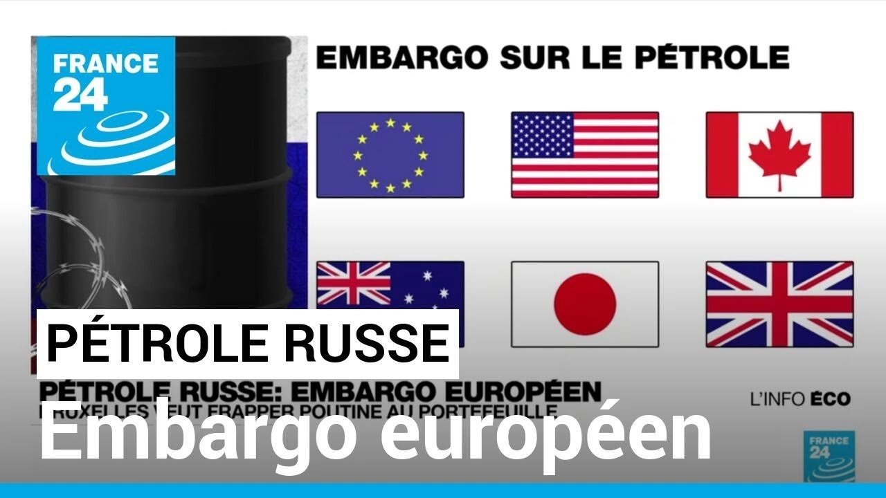 Les Occidentaux s'attaquent aux revenus p&eacute;troliers de la Russie &bull; FRANCE 24