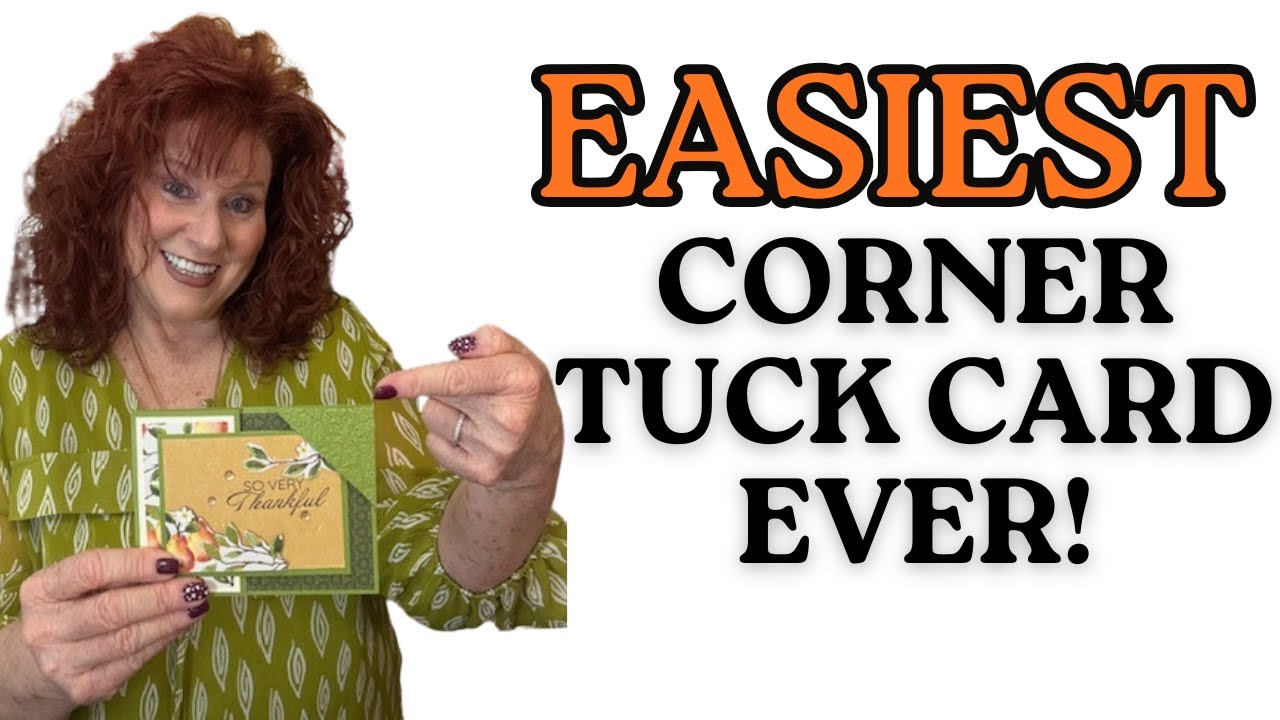 DIY Corner Tuck Card Anyone Can Make!