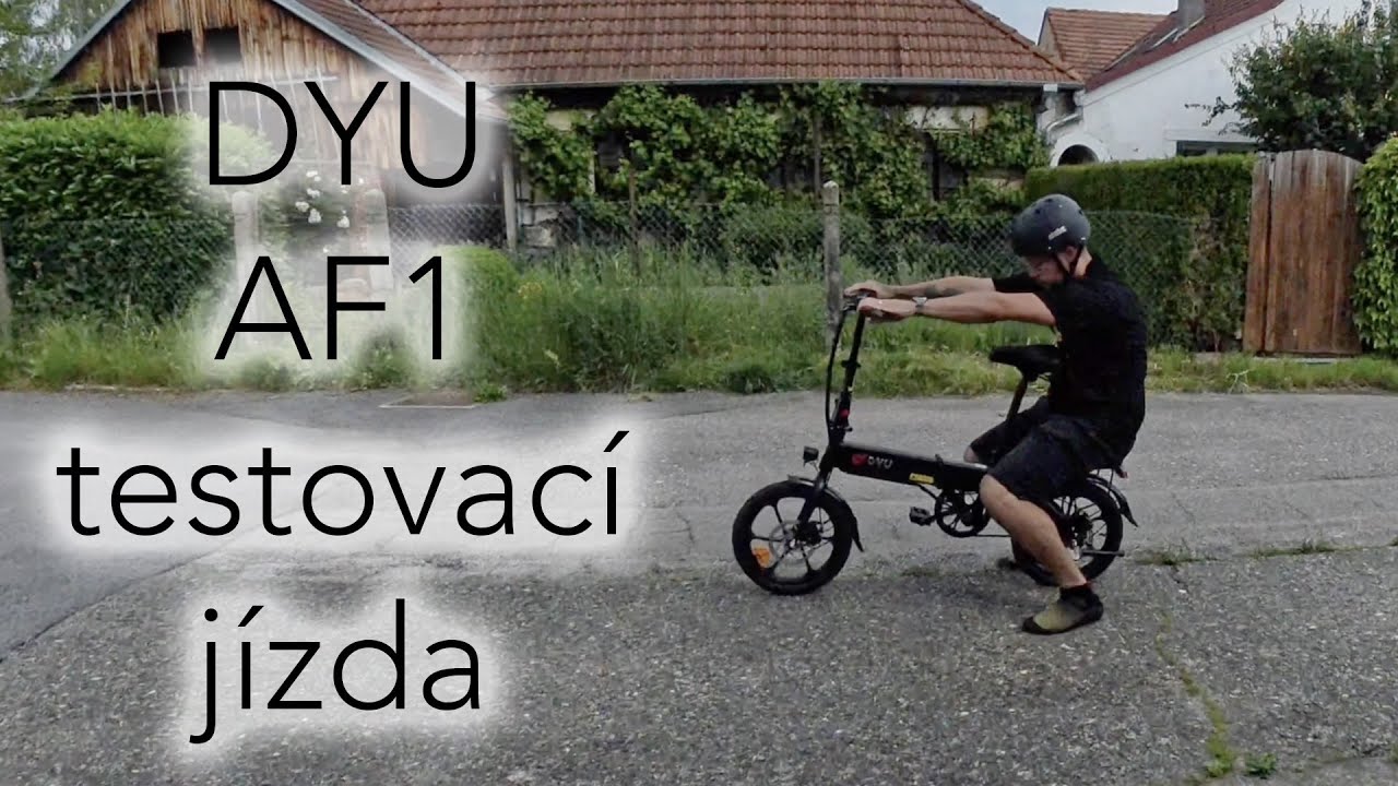 DYU AF1 - je nejlepší...ale neuhodneš v čem 😂. Testovací jízda 🚲