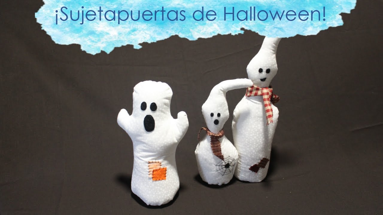 Cómo hacer un sujetapuertas fantasma para Halloween | ACERICO TELAS