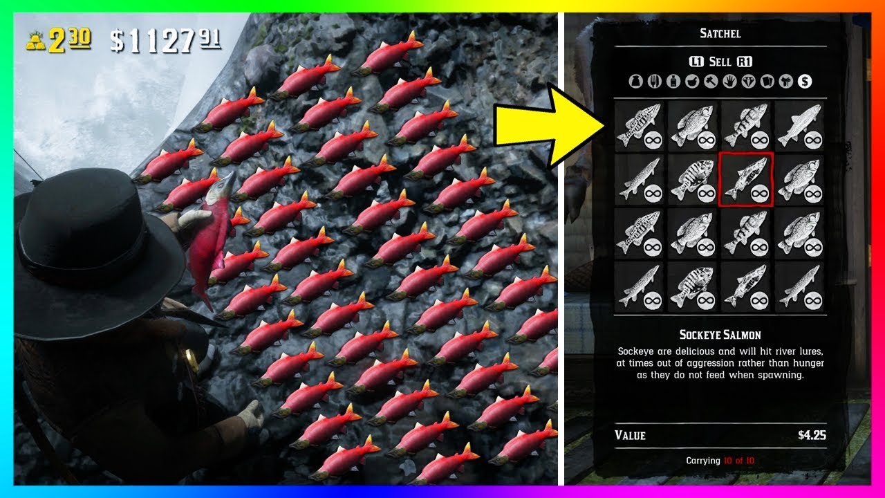 How To Get UNLIMITED Fish WITHOUT Fishing In Red Dead Online That You Can Sell For QUICK, EASY Cash!