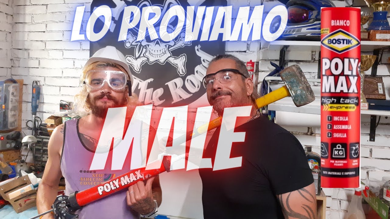 SPACCHIAMO TUTTO BOSTIK POLYMAX HIGH TACH incollare tutto