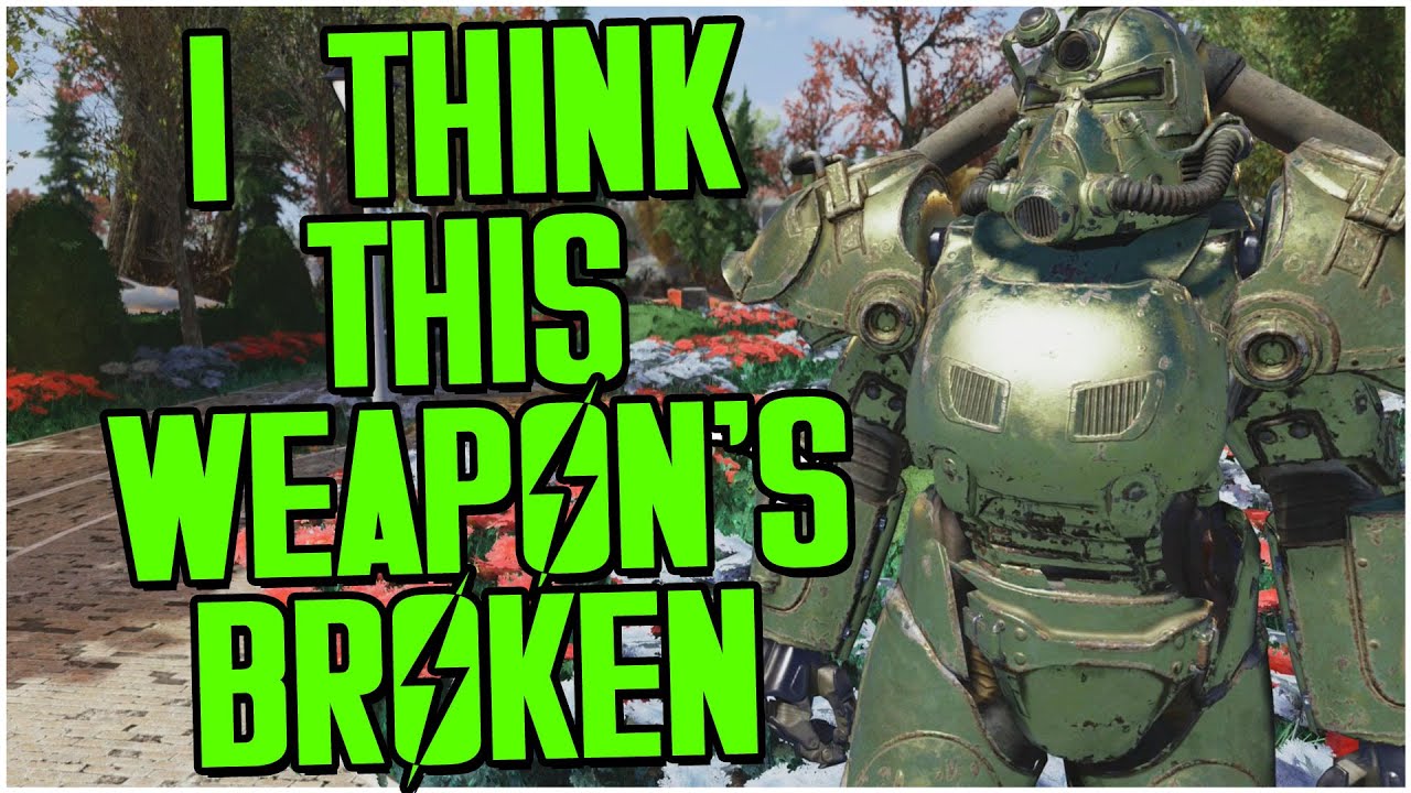 IS THIS WEAPON BROKEN? | FALLOUT 76 Burning Love Event!