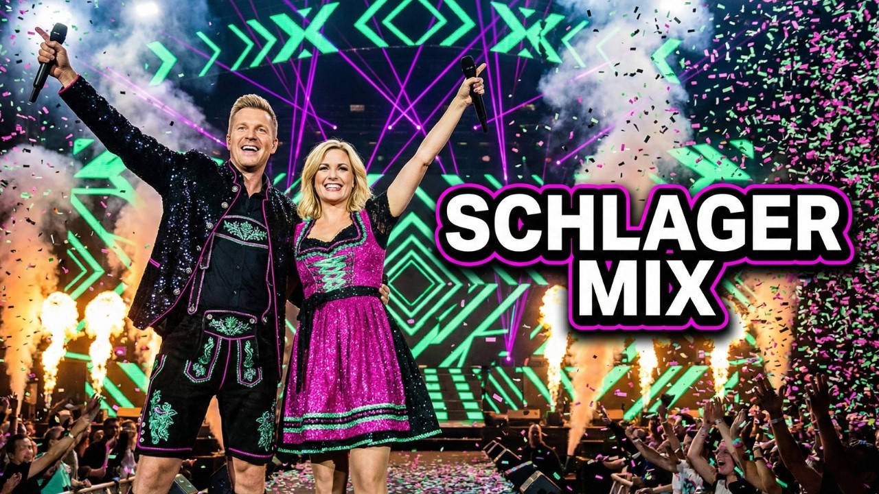 Wir schreiben Neon in die Luft | 7 Eigene Party-Schlager im Mint-Magenta-Discofox-Mix