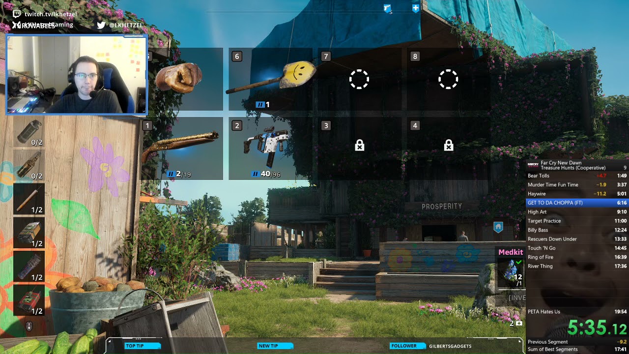 [WR] [18:47] Far Cry: New Dawn All Treasure Hunts Cooperative Speedrun