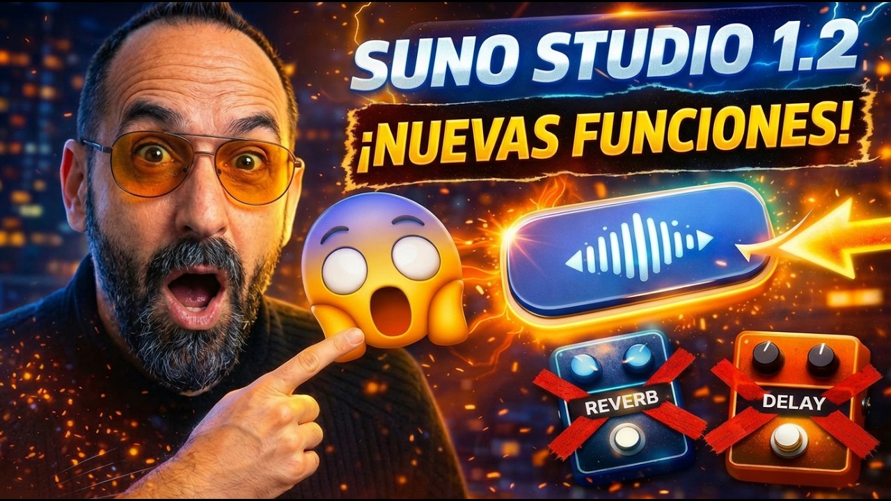 Esto NO lo hac&iacute;a Suno&hellip; hasta ahora 😳 Suno Studio 1.2