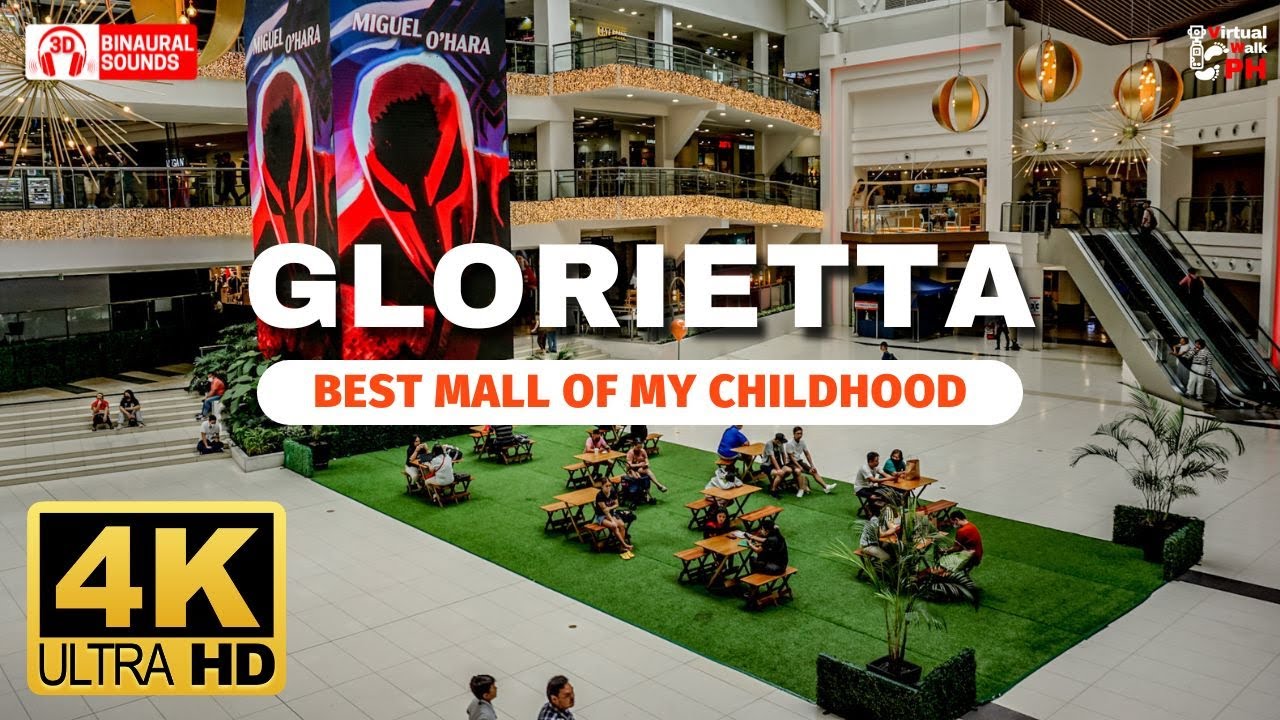 [4K] Glorietta Full Mall Tour 2023 | Ayala Malls in Makati, Philippines