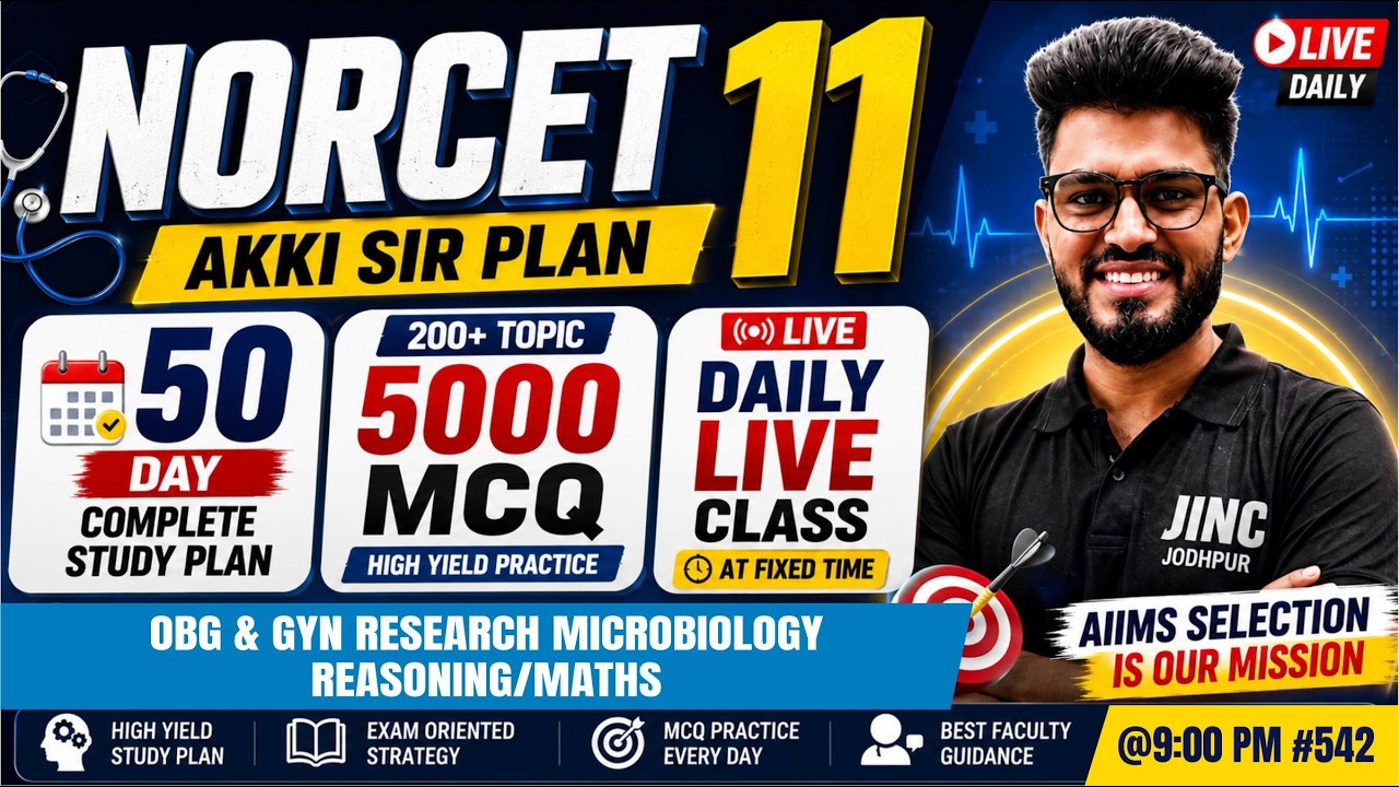 👉 NORCET 11 | OSSSC | RRB | SGPGIMS | Govt Nursing Exams | Live MCQ Class #542 | Ravi Sir