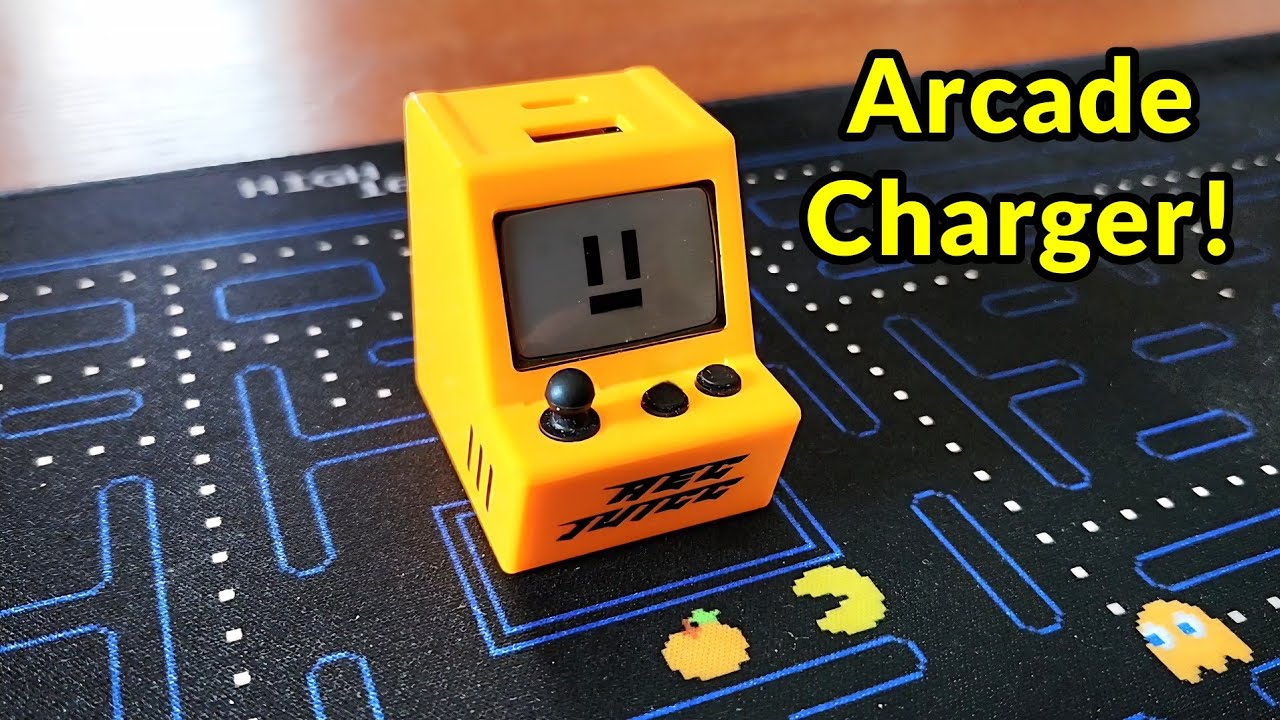 Awesome Retro Arcade Machine Fast USB C Wall Charger Review!