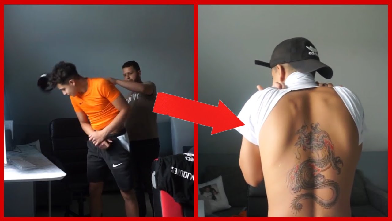 TATTOO PRANK AN ARABISCHEN VATER👊 (ESKALIERT KOMPLETT)