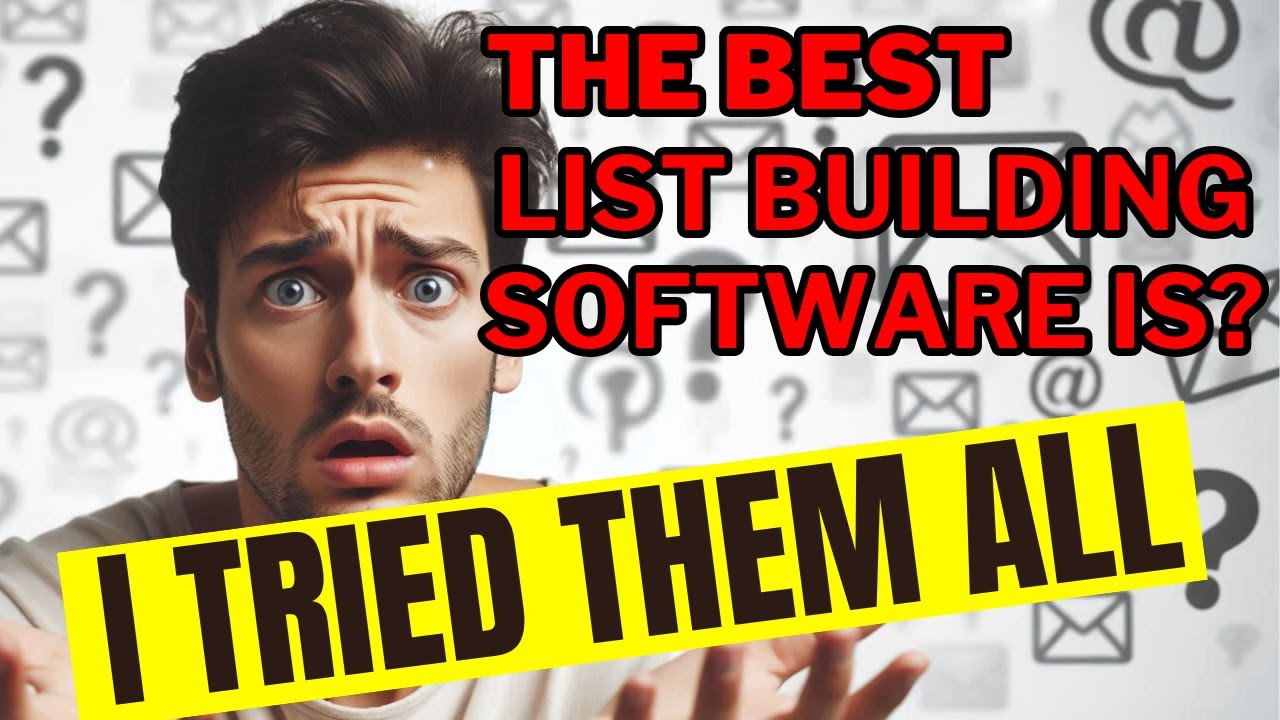 BEST Email List Building Software (My No 1 Recommendation)