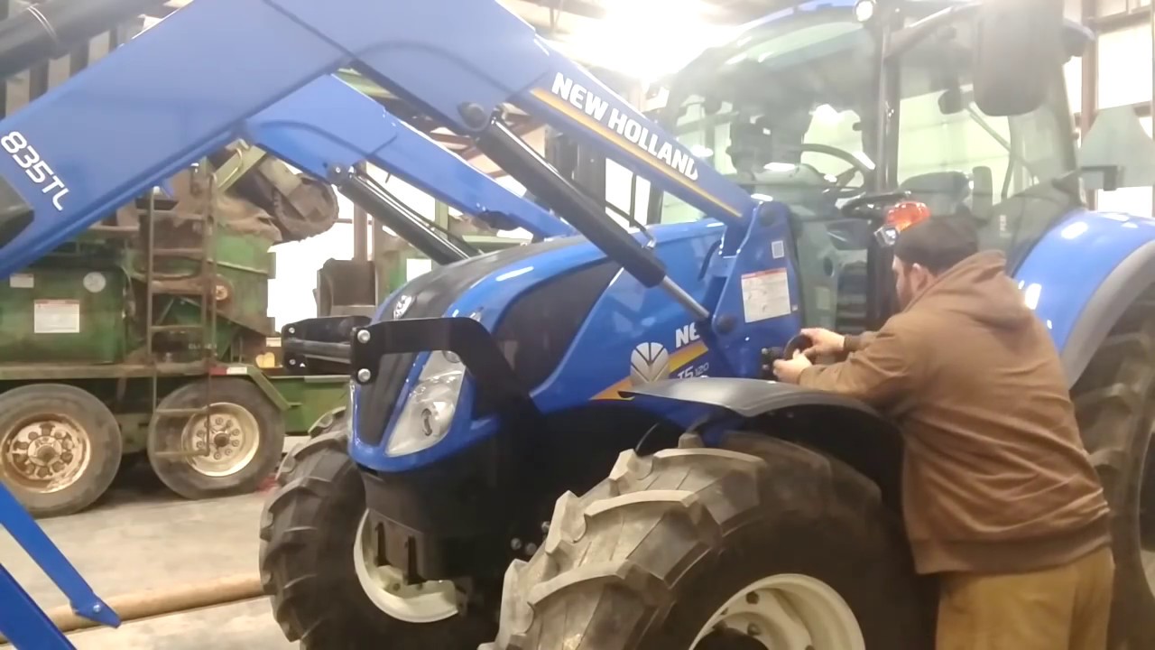 T5.120 Loader removal and install.