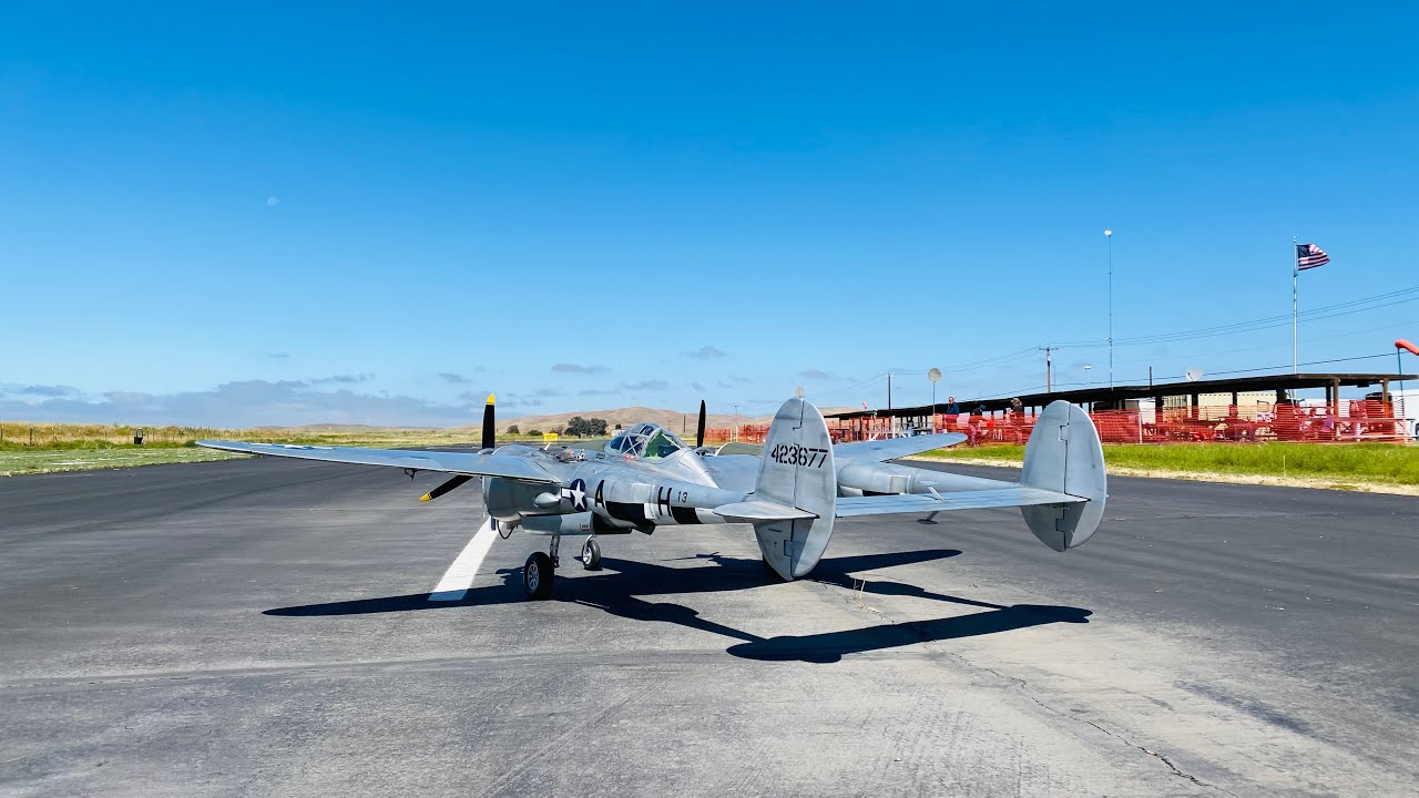 Ziroli p-38 Maiden flight engine failure ￼