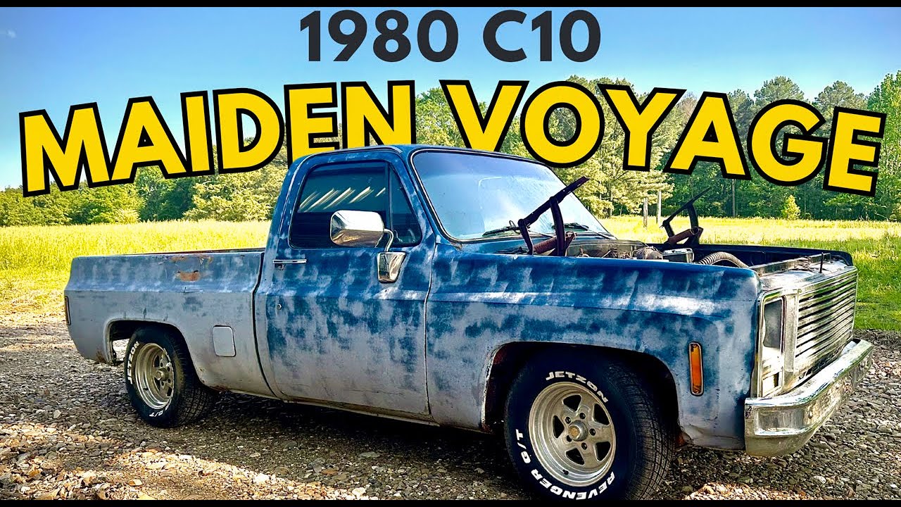 1980 Chevy C10 Squarebody -  FIRST DRIVE!