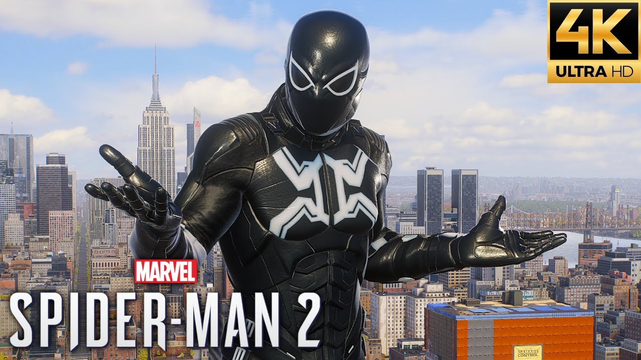 Marvel's Spider-Man 2 PC - Agent Venom Free Roam Gameplay Mod (4K 60FPS)