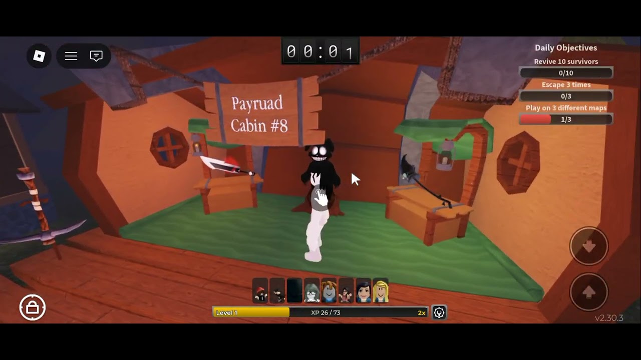 لعبه المجرم فى لعبه روبلوكس roblox killer😆