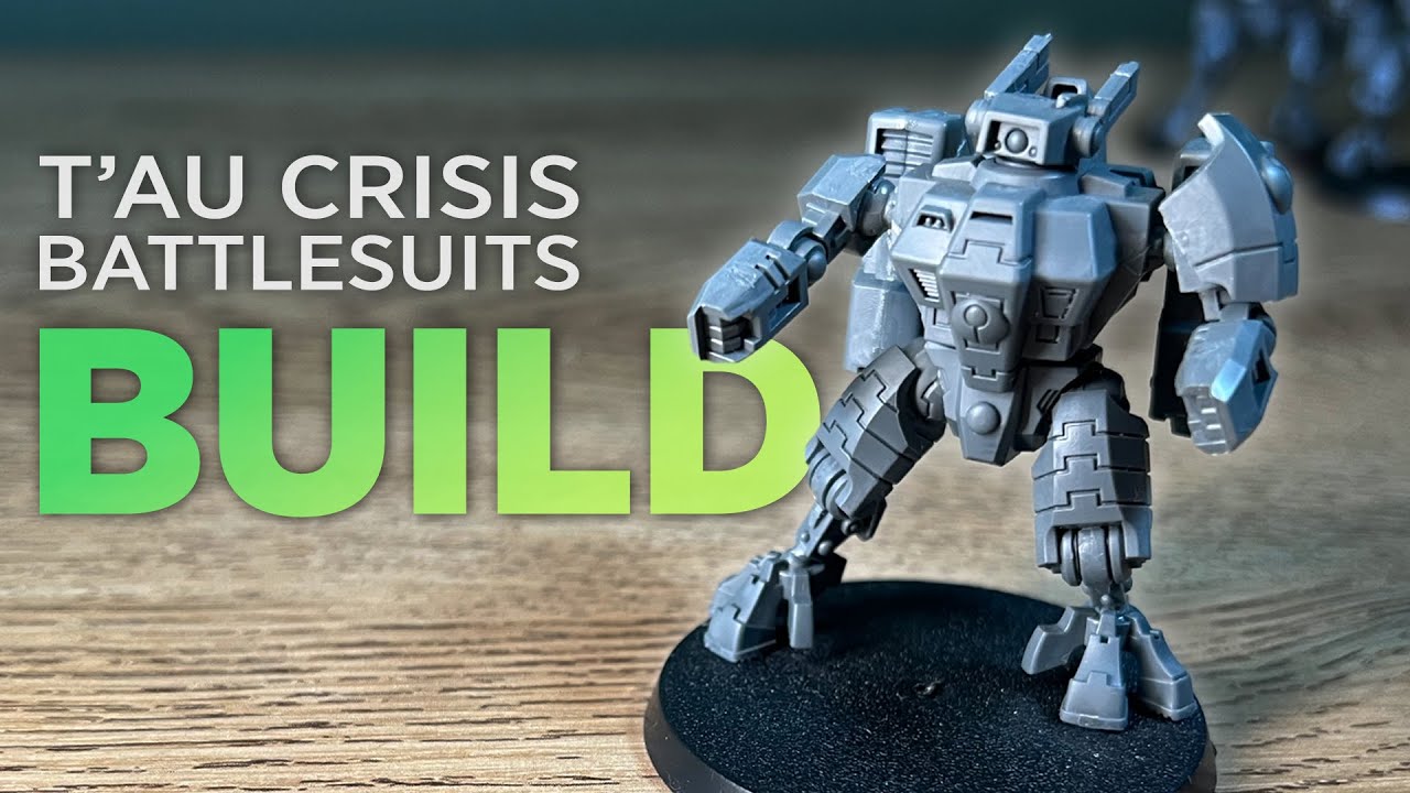 Noob Builds His First Crisis Battlesuits | Warhammer Build