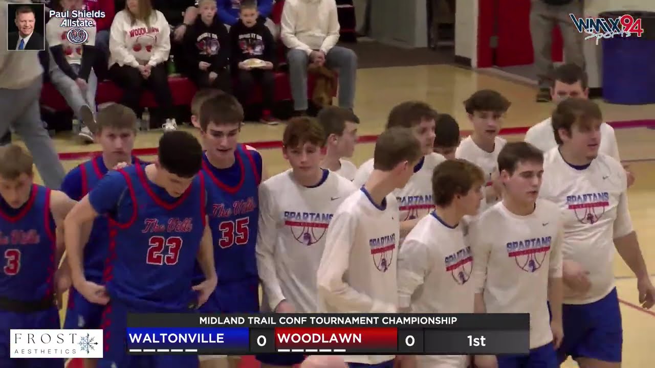 Woodlawn Cardinals vs. Waltonville Spartans - MTC Boys Tournament Championship 2025-26